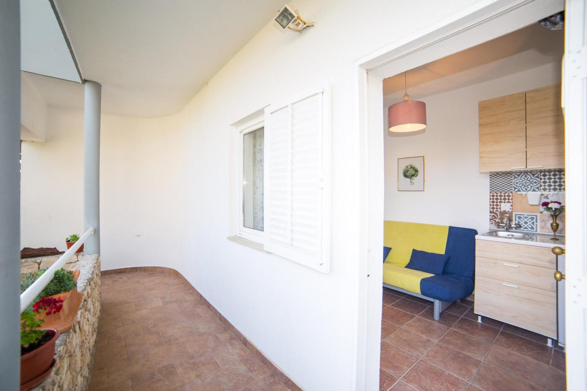 Apartmani Kala Podgora Oda fotoğraf